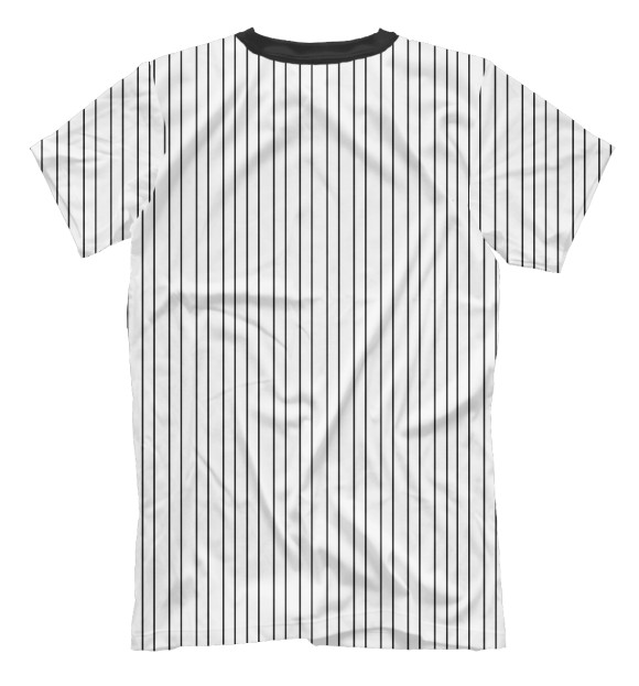 Мужская футболка с изображением Нью-Йорк Янкис (Форма) цвета Белый