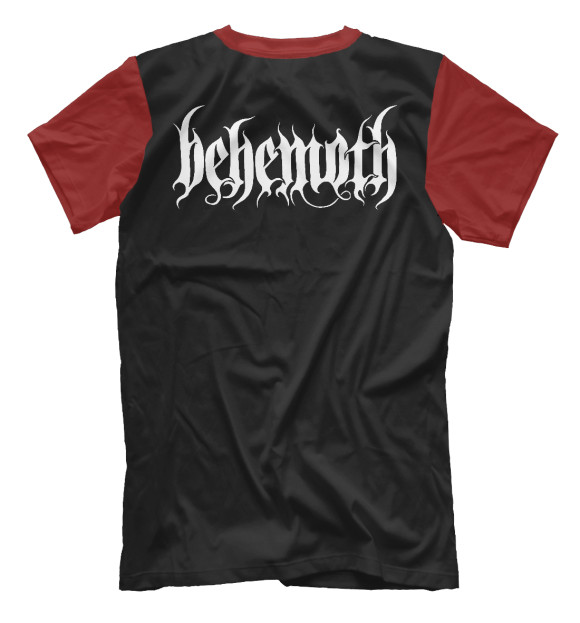 Футболка для мальчиков с изображением Behemoth цвета Белый