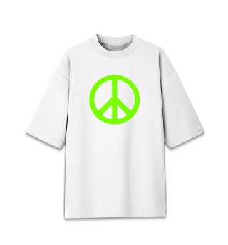 Мужская футболка оверсайз Peace