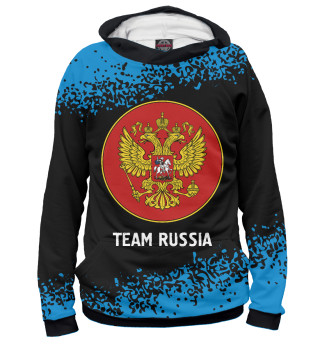 Худи для мальчика Russia - Герб | Team Russia | Краска