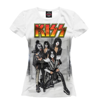 Футболка для девочек Kiss