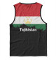 Мужская майка Tajikistan