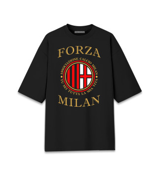 Женская футболка оверсайз Милан