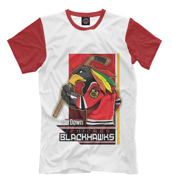 Футболка для мальчиков с изображением Chicago Blackhawks цвета Белый