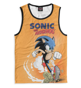 Мужская майка Sonic the hedgehog