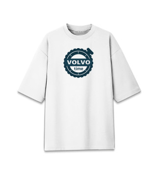 Женская футболка оверсайз Volvo