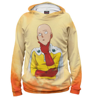 Женское худи One-Punch Man сайтама оранжевый