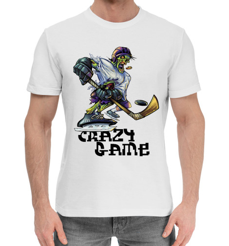 Хлопковые футболки Print Bar Crazy game
