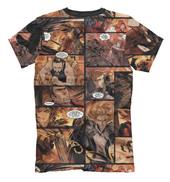 Мужская футболка с изображением Майор Гром: Чумной доктор цвета Белый