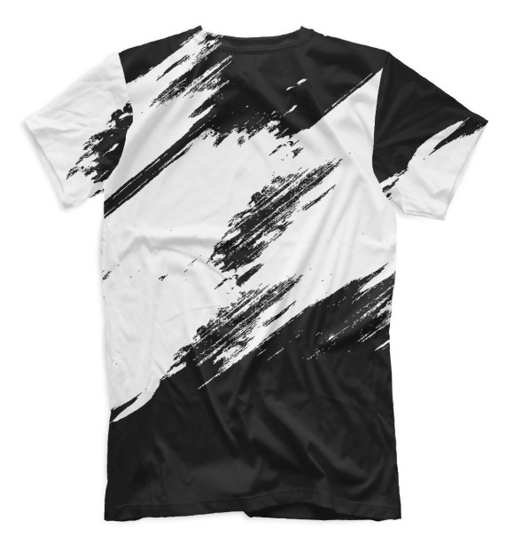 Мужская футболка с изображением JDM цвета Белый