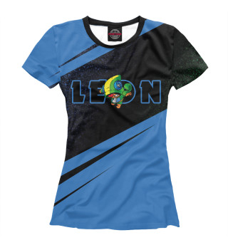 Женская футболка Brawl Stars Leon / Леон