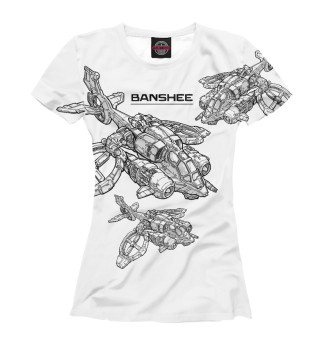 Женская футболка Banshee StarCraft II
