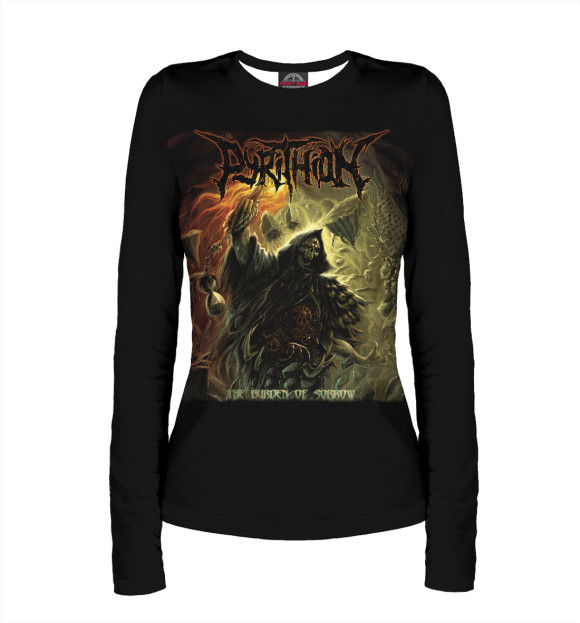 Женский лонгслив с изображением Pyrithion цвета Белый