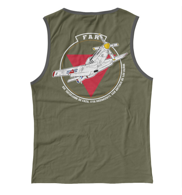 Майка для девочки с изображением FAR (Cuban Air Forces) цвета Белый