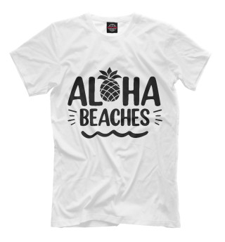 Мужская футболка Aloha beaches