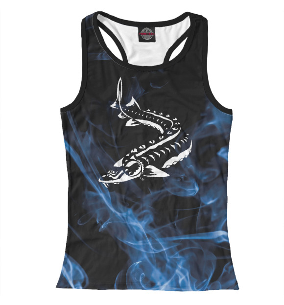 Женская майка-борцовка с изображением Tribal NEW цвета Белый