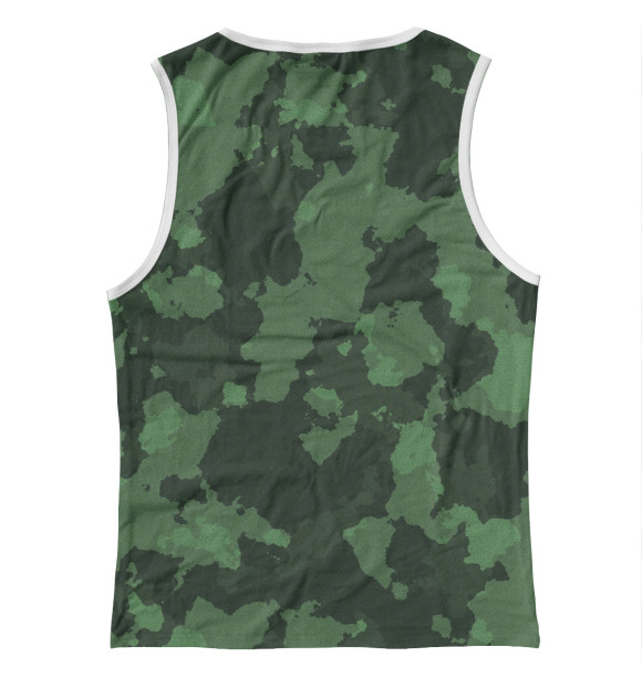 Майка для девочки с притом Внутренние войска цвета Белый Майка для девочки с изображением Внутренние войска цвета Белый