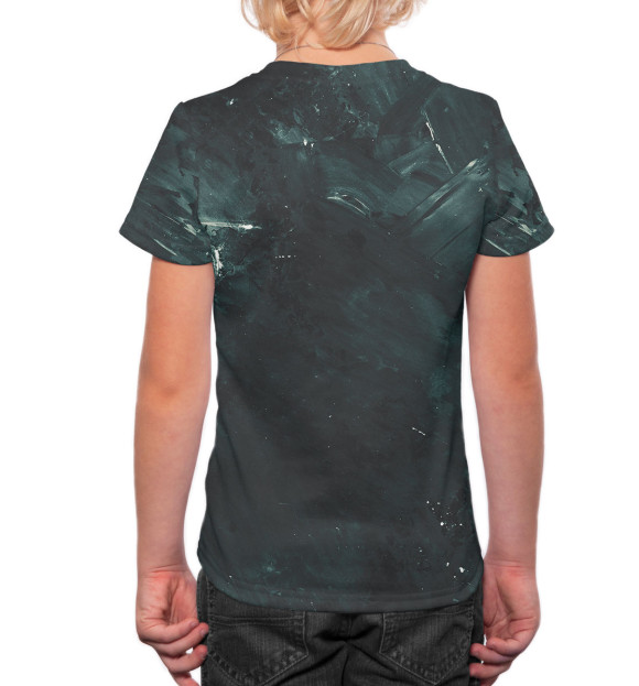 Футболка для мальчиков с изображением Дима Масленников цвета Белый