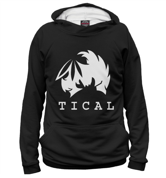 Женское худи с изображением Wu-Tang Tical цвета Белый