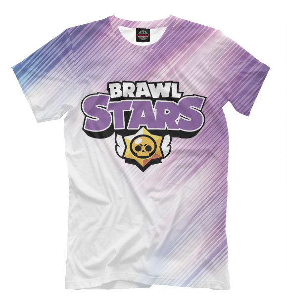 Футболка для мальчиков с изображением Brawl Stars цвета Белый