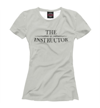 Женская футболка Инструктор