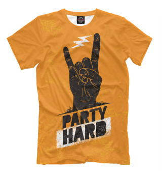 Мужская футболка Party Hard
