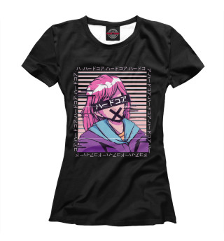 Glitch anime girl