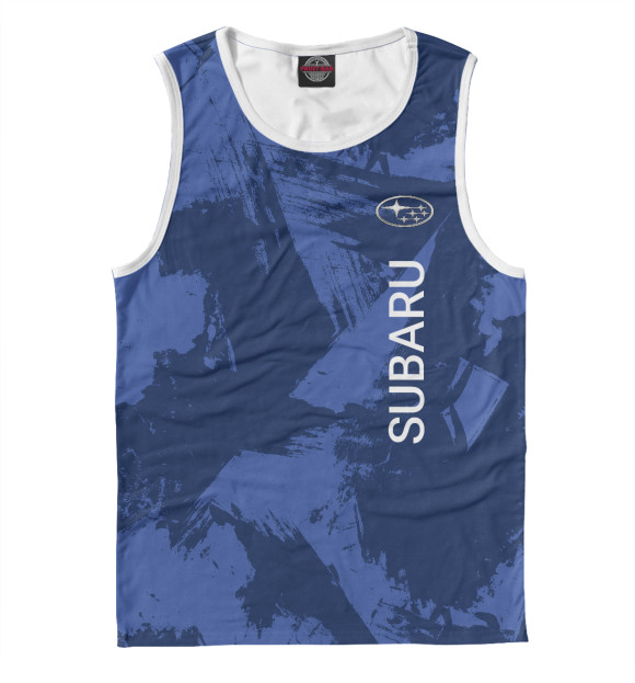 Майка для мальчика с изображением Subaru Drive цвета Белый