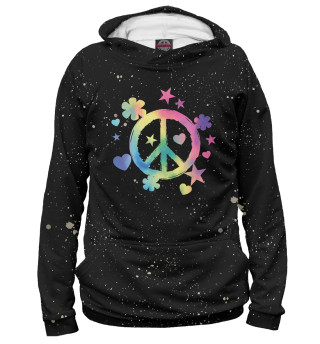 Мужское худи Peace Sign Equality