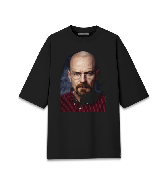 Мужская футболка оверсайз с изображением Breaking Bad цвета Черный