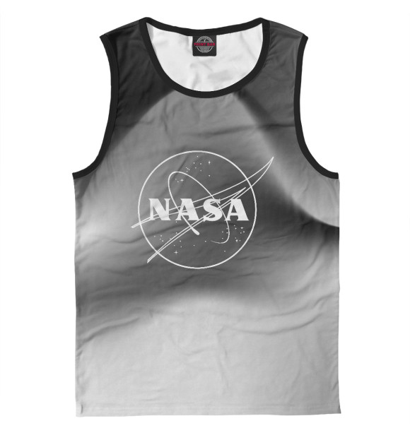 Майка для мальчика с изображением NASA grey | Colorrise цвета Белый