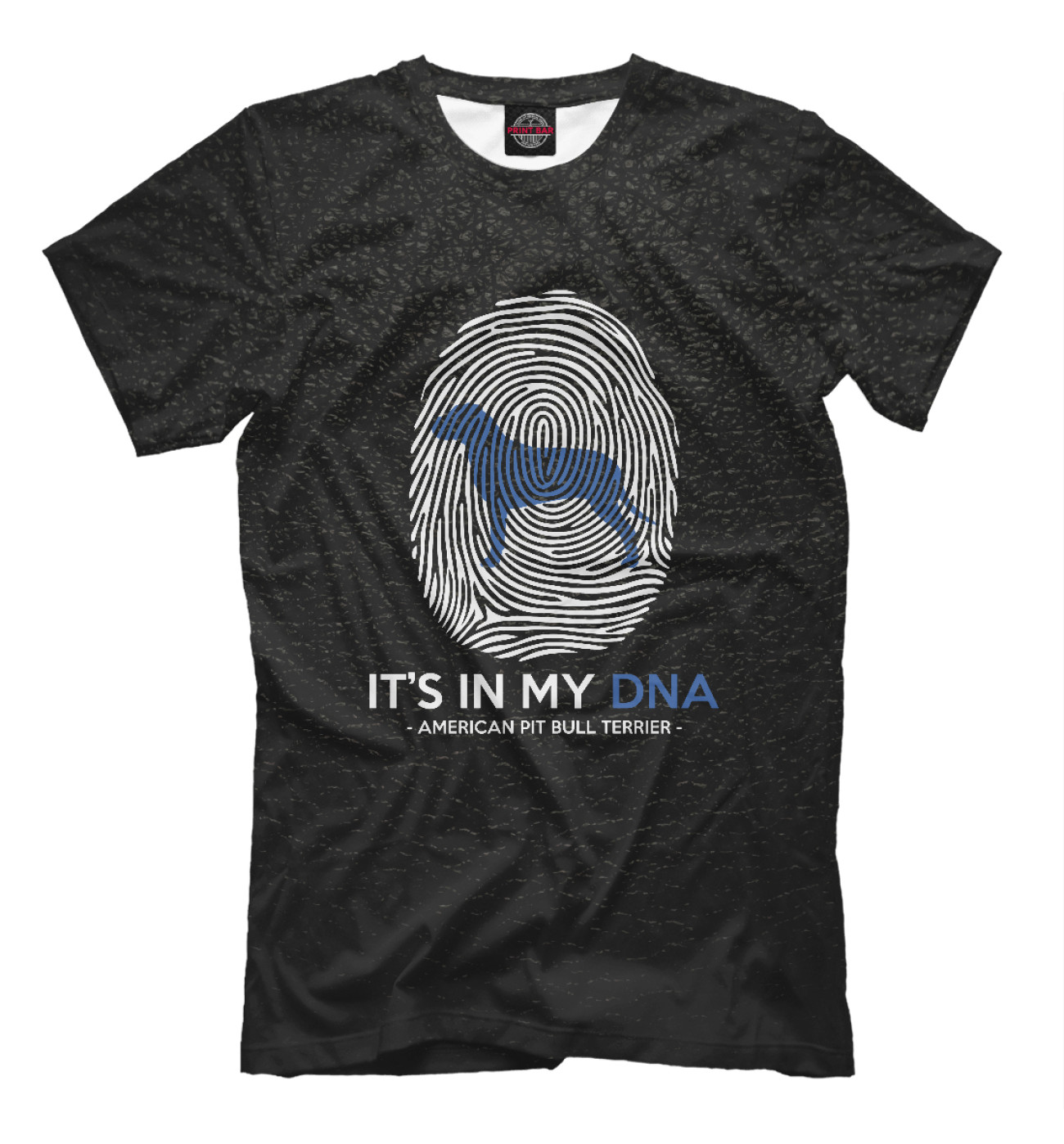 Мужская Футболка It's my DNA Pit Bull Terrie, артикул: BLT-150550-fut-2