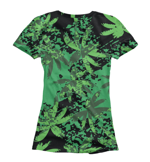 Женская футболка с притом Predator цвета Белый Женская футболка с изображением Predator цвета Белый