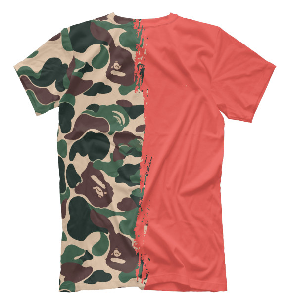 Футболка для мальчиков с изображением BAPE цвета Белый