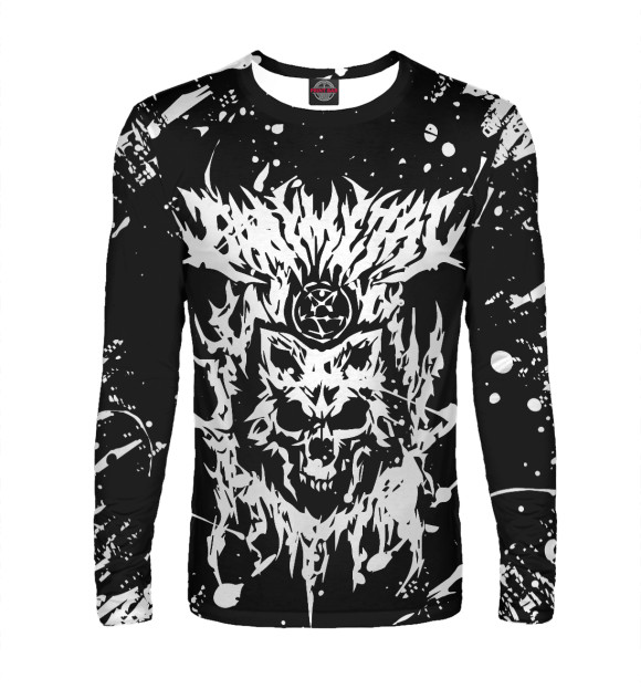 Мужской лонгслив с изображением BABYMETAL цвета Белый