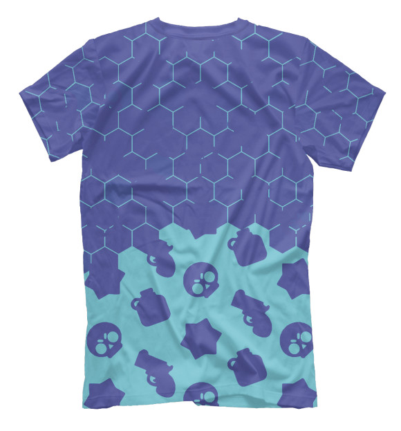 Мужская футболка с изображением Brawl Stars / Бравл Старс цвета Белый
