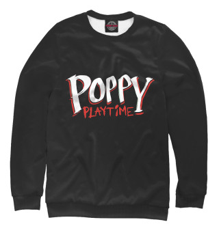 Мужской свитшот Poppy Playtime логотип