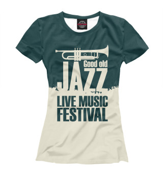 Футболка для девочек Jazz festival