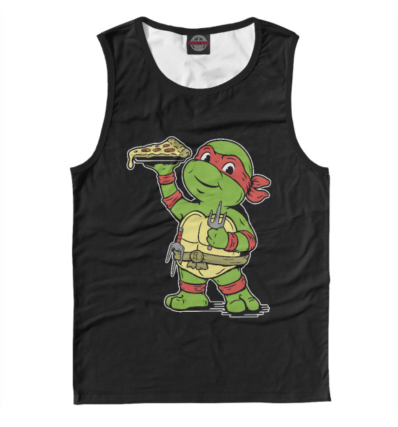 Майка для мальчика с изображением Raphael цвета Белый