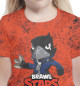 Футболка для девочек Brawl Stars Crow