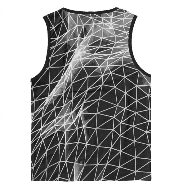 Майка для мальчика с изображением 3D pattern цвета Белый