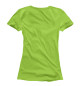 Женская футболка Пришелец с нимбом