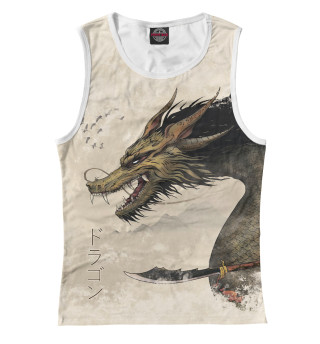 Женская майка Dragon princess