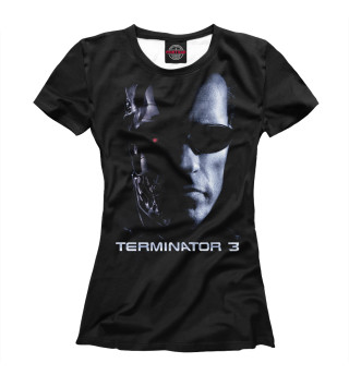 Женская футболка Терминатор 3