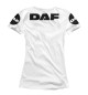 Женская футболка DAF \ Дальнобойщик