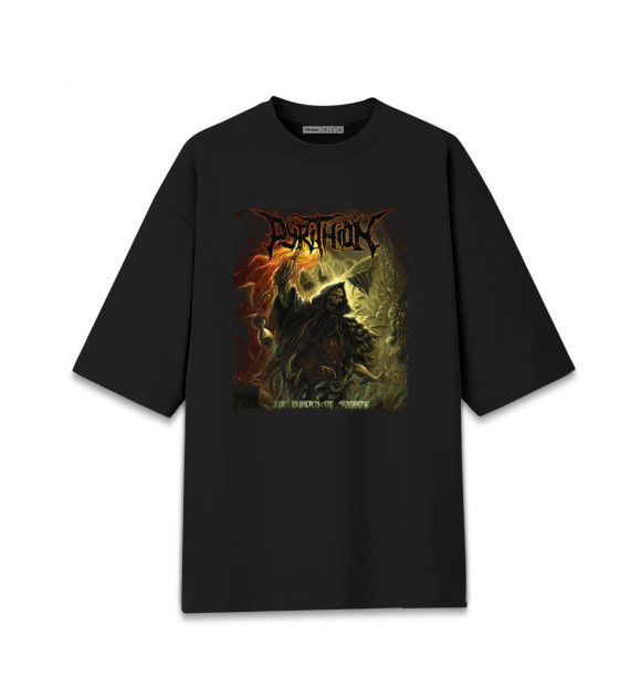 Мужская футболка оверсайз с притом Pyrithion цвета Черный Мужская футболка оверсайз с изображением Pyrithion цвета Черный