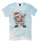 Мужская футболка Santa Dabbing