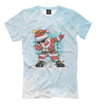Мужская футболка Santa Dabbing