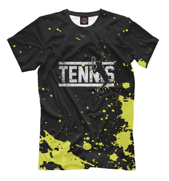 Футболка для мальчиков с изображением Tennis sports цвета Белый