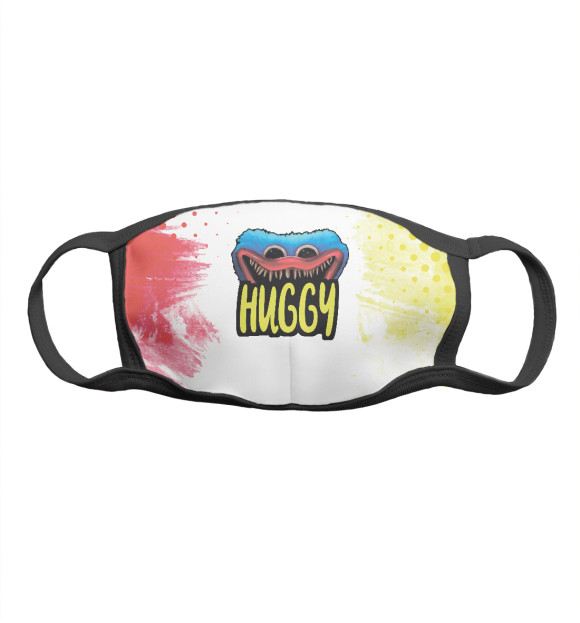 Маска тканевая с изображением Poppy Playtime цвета Белый